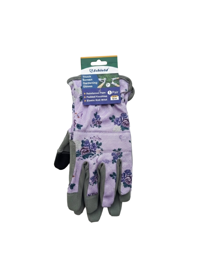 Touch Screen Gardening Gloves Lilac Dream