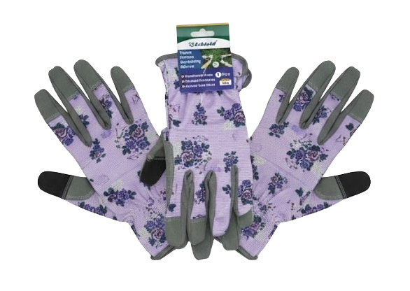 Touch Screen Gardening Gloves Lilac Dream