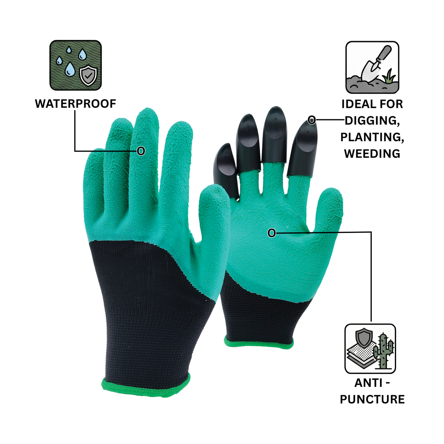 Gardening Claw Gloves