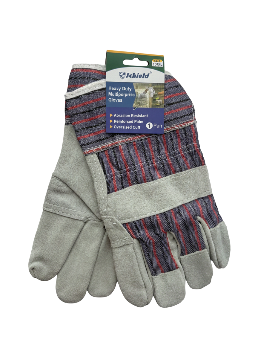 HeavyDuty Multipurpose Leather Gloves