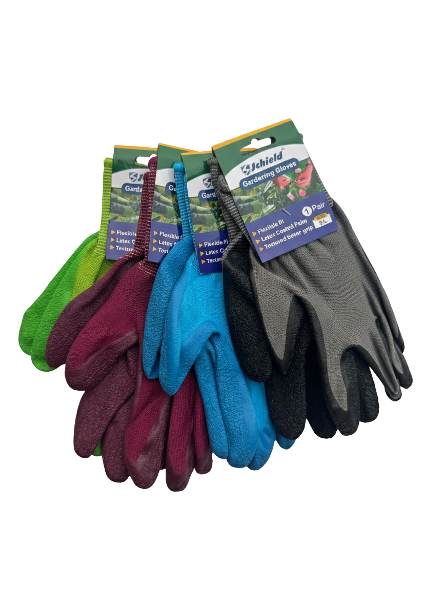 Latex Coated Gardening Gloves