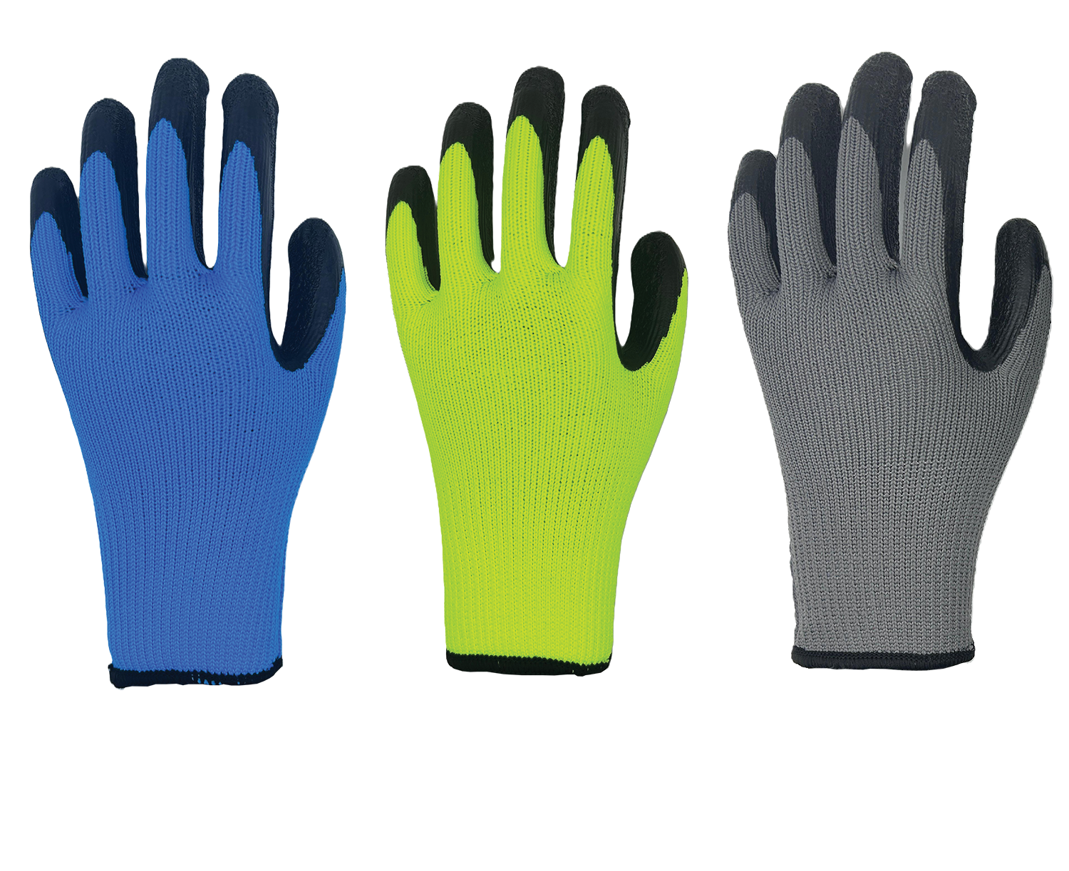 HeavyDuty Latex Work Gloves