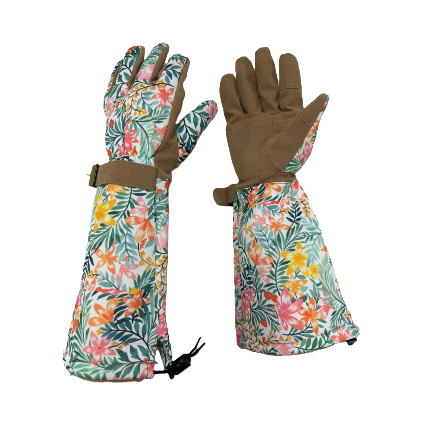Long Cuff Gardening Gloves Tropical Haze