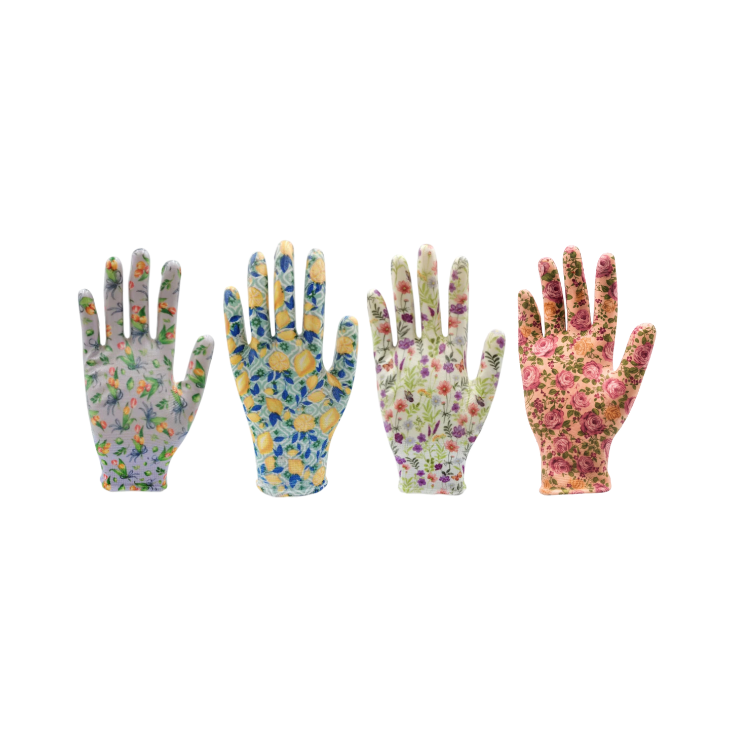 Schield® Nitrile coated Gardening Gloves available in multiple designs.