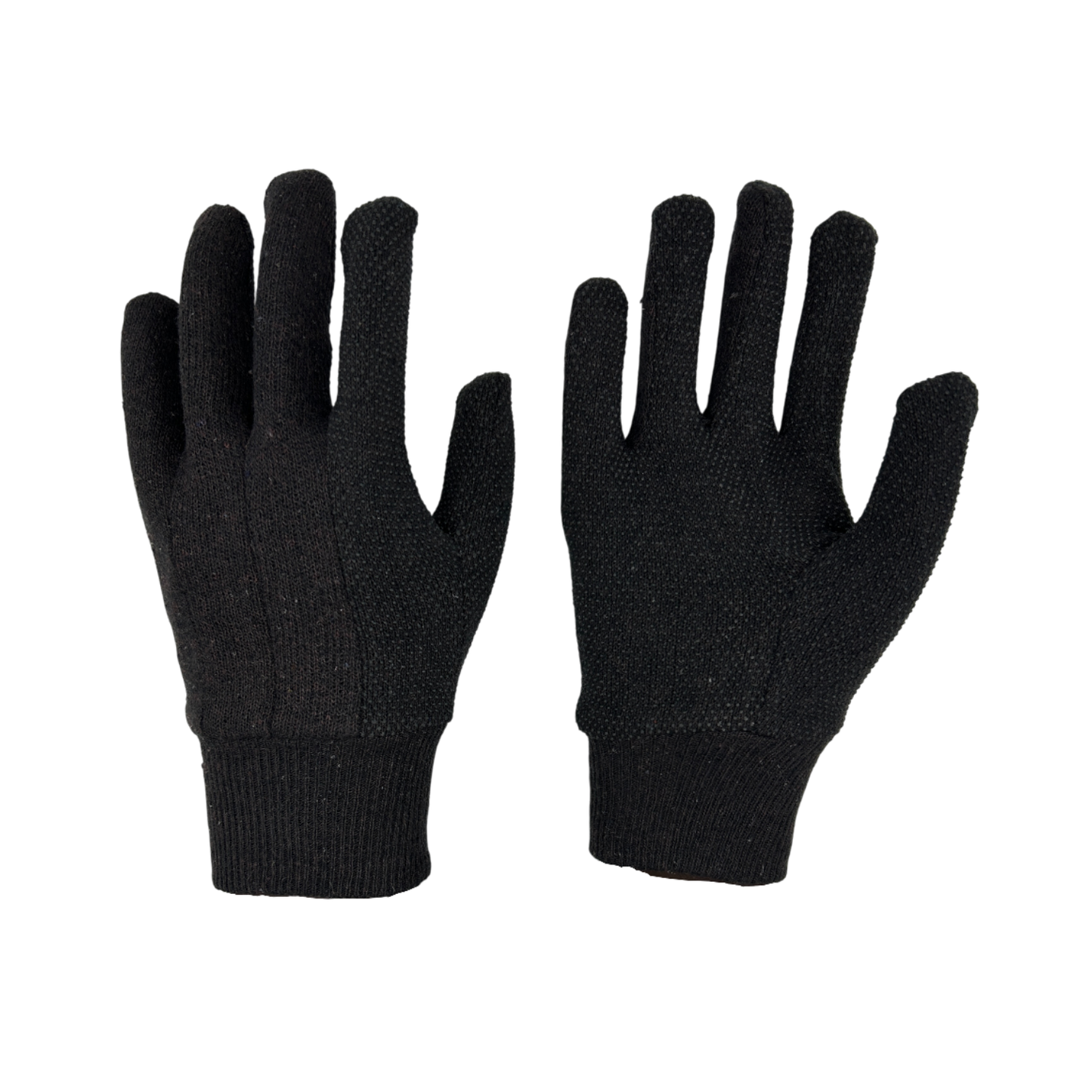 Schield® Polymer Dotted Jersey Work Gloves extra large, in black.